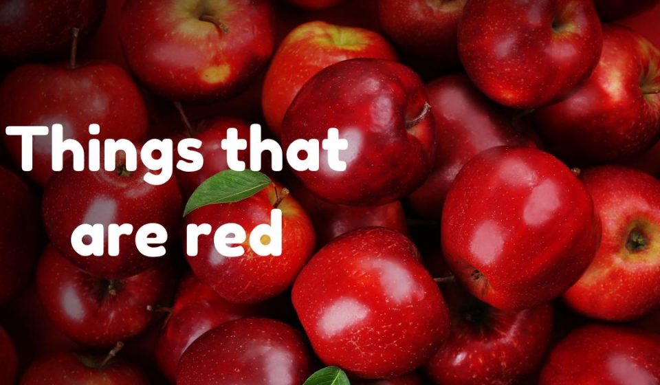 red things