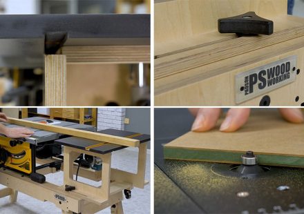 how to use a router table