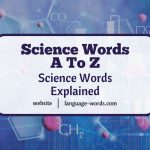 science words