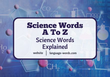science words