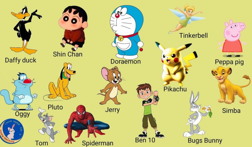 cartoon characters
