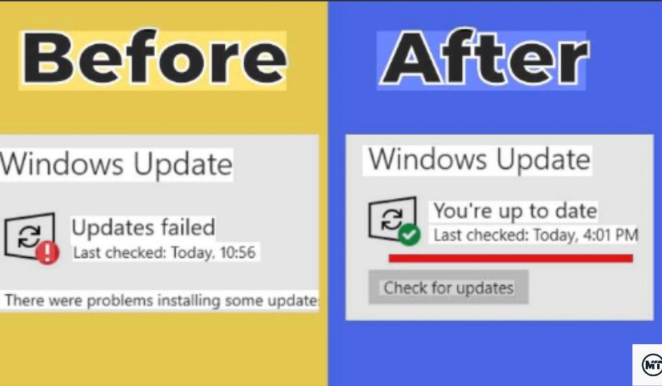 How to Fix Windows Update Error